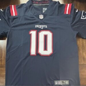 New England Patriots Drake Maye Jersey Stitched Adult XL NWT